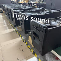 Altavoces de Audio Profesional HDL 50A 4K Sistema de Sonido Activo Line Array de 3 Vías y Doble Bocina de 12 Pulgadas para Escenario