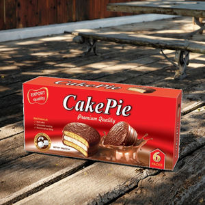 Norme internationale Approvisionnement au Vietnam Boîte à gâteaux molles CakePie Tarte au chocolat Vente en gros 2025 Tartes à gâteaux fraîches, OEM disponible - Product Image 1
