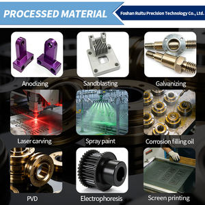 提高高精度数控金属加工服务 滚压车削 不锈钢铝材定制数控机加工件 - Product Image 5