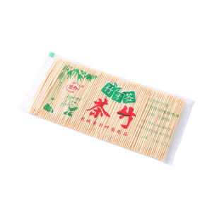 Palillos de bambú de Zhejiang, 80-100 piezas por paquete, desechables, para uso doméstico, en hoteles y restaurantes. - Product Image 3