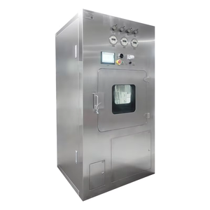 New VHP tiệt trùng vượt qua hộp vô trùng kiểm tra isolator CE chứng nhận 304 thép không gỉ Lọc 99.99% khử trùng tự động - Product Image 3