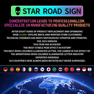 Letreros <span class=keywords><strong>de</strong></span> neón para exteriores con letras iluminadas acrílicas luminosas 3D coloridas RGB personalizadas para coches, fiestas, letreros <span class=keywords><strong>de</strong></span> tienda - Product Image 4