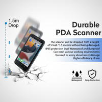 PDA Android sans fil JR 927E neuf en stock, scanner de codes-barres 1D 2D pour usage industriel