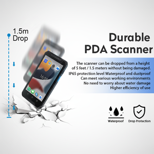 Nouveau en stock : <span class=keywords><strong>Scanner</strong></span> de codes-barres PDA sans fil Android 1D 2D <span class=keywords><strong>pour</strong></span> usage industriel - Product Image 6