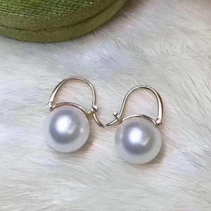 Base de Plata S925 para Accesorios de Perlas DIY, Base de Joyería de Plata de Moda para Pendientes con Cuentas Redondas de 10-13 mm 20549 - Product Image 4