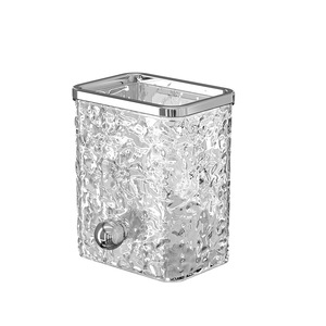 Wall Mounted Storage Box Rectangular No Drilling Required Bathroom Toilet Organizer For Cosmetics Toothbrushes Towels - Product Image 5