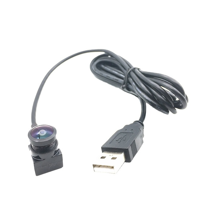 15*15mm Mini USB Camera 1.5mm Wide Angel Lens 180 Degree HD 1080P USB Free Drive Micro CCTV External Mini Camera for Android