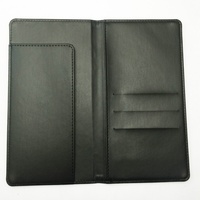 Cartera de Cuero PU para Auto, Negra, Portadocumentos, Porta Licencia de Conducir, Porta Tarjeta de Seguro, para Almacenamiento de Papeles del Vehículo