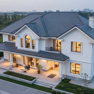 Villa <span class=keywords><strong>de</strong></span> luxe à deux étages <span class=keywords><strong>de</strong></span> style <span class=keywords><strong>campagne</strong></span> française avec fenêtres cintrées et véranda couverte, service <span class=keywords><strong>de</strong></span> rénovation et <span class=keywords><strong>de</strong></span> conception - Product Image 1