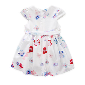 Vestido de Algodón con Estampado de Paraguas para Bebés Niñas, Venta al Por Mayor - Product Image 2