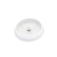 Vente en gros d'œillets de bureau modernes en plastique blanc pour le bureau et la maison 50 53 60 80mm Gestion des câbles pour les hôtels et les salons