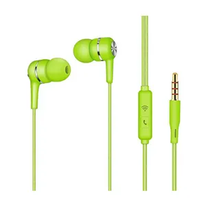 Low Price Cheap Wired Earphone In-ear Earphone Mono Earphone Headphones Wired Airline Headphones For Tour Bus 3.5mm Headphone