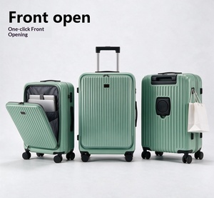 Valise à roulettes <span class=keywords><strong>de</strong></span> style dessin animé pour PC, ensemble <span class=keywords><strong>de</strong></span> 3 sacs <span class=keywords><strong>de</strong></span> voyage avec doublure en polyester et fermeture éclair - Product Image 6