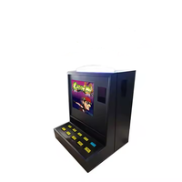 Machine de jeu d'arcade commerciale à monnayeur avec écran tactile, multi-jeux, multi-langues, personnalisable pour adultes