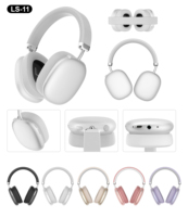 Casque sans fil supra-auriculaire à réduction de bruit, haut-parleurs 40 mm, autonomie de 48 heures, batterie 400 mAh, portée de 10 m