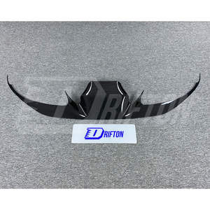 Garniture centrale de pare-chocs avant en fibre de carbone sèche pour Ferrari F8 - Product Image 2