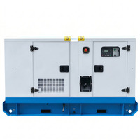 Groupe électrogène diesel silencieux avec capot de protection contre la pluie, 50 Hz, 16 kW, 20 kVA, triphasé, alimentation pour tour de télécommunication