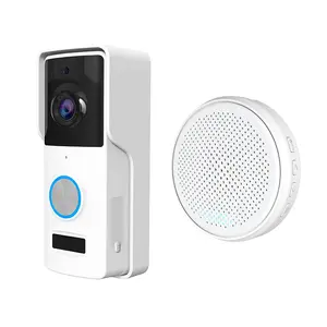 Tuya Smart WIFI Video Doorbell Night Vision Wireless Doorbell Support Two-way Audio For Home Security