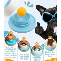 Plaque interactive amusante pour lécher, favorisant la santé dentaire, bol à friandises auto-différentielles, assiette d'entraînement pour lécher le yaourt pour chiens et chats