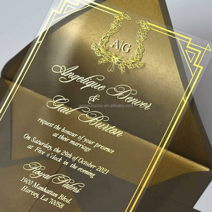 Wowangel — décoration acrylique, carton d'invitation de <span class=keywords><strong>mariage</strong></span>, vente en gros - Product Image 2