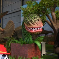 Fleur Cadavre Animatronique Géante Personnalisée, Modèle de Plante Carnivore de Haute Qualité pour Décoration d'Halloween