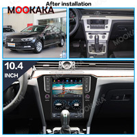 MOOKAKA — autoradio Android, Navigation GPS, RDS, 4G, DVD, lecteur multimédia, 2 Din, pour voiture VW/Volkswagen Passat B8, Magotan (2017)