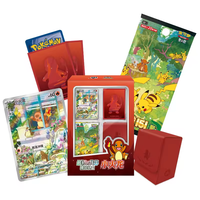Nouvelles cartes à collectionner chinoises Surprise : Bulbasaur, Squirtle, Charmander – Coffret cadeau Premier Partenaire 151 Pokémon – Boîte de boosters – Jeux de société
