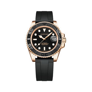 Montre Homme <span class=keywords><strong>Automatique</strong></span> de Luxe de Haute Qualité <span class=keywords><strong>Mouvement</strong></span> 8215 Acier Inoxydable 5A Verre Saphir Montre de Plongée de Luxe Homme - Product Image 1