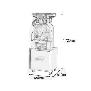 GGT-10 Chất lượng cao Máy ép trái cây cam tươi Máy ép trái cây cho Châu Âu thương hiệu tốt nhất Orange Máy ép trái cây - Product Image 2