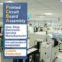 Solutions professionnelles de conception et de fabrication de cartes de circuits imprimés (PCB) avec fichiers Gerber, services de fabrication de cartes de circuits imprimés (PCBA) pour le contrôle industriel, OEM FR-4
