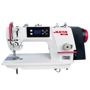 Machine à coudre industrielle automatique à grande vitesse à une aiguille JUITA JT-F2-D1 avec coupe-fil intégré et moteur programmable - Product Image 1