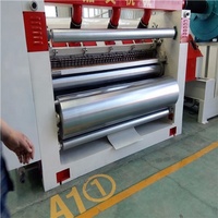 Machine à onduler le carton sans doigts pour une seule face