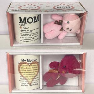 Juego <span class=keywords><strong>de</strong></span> tazas <span class=keywords><strong>de</strong></span> cerámica con oso, artículo promocional barato, para festival, madre, navidad, recuerdo, juego <span class=keywords><strong>de</strong></span> regalo <span class=keywords><strong>de</strong></span> café - Product Image 2