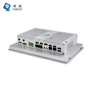 จออุตสาหกรรม PC 10.1นิ้ว Intel J6412 10210U 1215U Win10 11 Linux 2 <span class=keywords><strong>LAN</strong></span> 6 RS232 COM HMI แผงอุตสาหกรรมแบบฝัง PC - Product Image 1