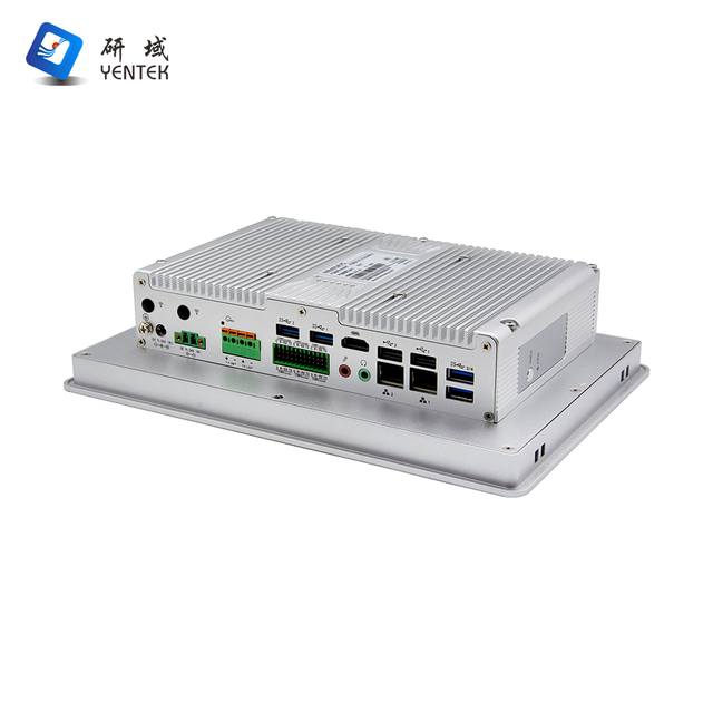 Intel J6412 10.1 Inch 1280*800 Industrial Panel PC 9-36V Wide Voltage Dual LAN 6 RS232 COM Fanless Embedded Touchscreen Computer