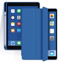 Étui intelligent en TPU souple avec aimant, support pliable pour tablettes