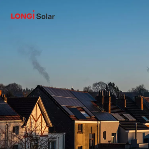 แผงโซลาร์เซลล์ Longi Tier 1 ยี่ห้อ Bifacial รุ่น LR4-72HBD 440W 450W แบบ Half Cell PERC 450 วัตต์ N-Type Mono  มีสินค้าในคลัง EU คุณภาพดีที่สุด LR4 - Product Image 6