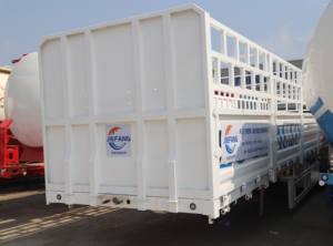 Clôture de remorque à cadre diesel, clôture de remorque de cargaison pratique, clôture de semi-remorque à vendre, clôture de remorque de cargaison légère - Product Image 2