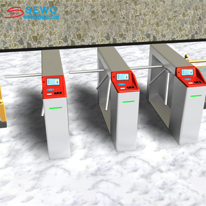 Sewo hai chiều Tripod <span class=keywords><strong>turnstile</strong></span> kiểm soát truy cập với mã <span class=keywords><strong>QR</strong></span> RFID Đầu đọc thẻ cho phòng tập thể dục công viên giải trí vé vào cửa - Product Image 3