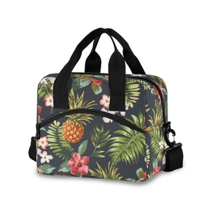 Wholesale Custom Tropical Flower 15L Polyester Insulated Multifunctional Cooler Bag Personalized Design Lunch Bags for Adult - Product Image 1