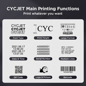 Impresora Industrial de Tinta UV con Sistema de Impresión de <span class=keywords><strong>Datos</strong></span> Variables/Impresora de Codificación de Inyección de Tinta UV para Fecha/Código de Barras/Código QR - Product Image 4