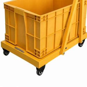 Estación de Lavado de Ojos Portátil de 30L con Carro, Fuente de Emergencia Móvil de Acero Inoxidable 304SS para Fábrica y Laboratorio, ANSI - Product Image 3
