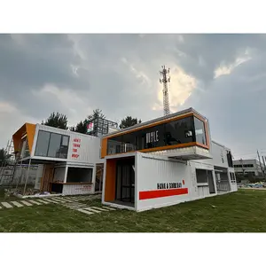 Factory Prices Garden Fully Assembled Bedroom Prefab cabin container house studio Customized Modular Office building