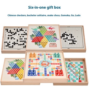 Bán Buôn Đa Chức Năng Bay Cờ Vua Cờ <span class=keywords><strong>Backgammon</strong></span> Nhựa Trẻ Em Của Giáo Dục Đồ Chơi Trong Hộp Quà Tặng Mẹ Và Đồ Chơi Trẻ Em - Product Image 6