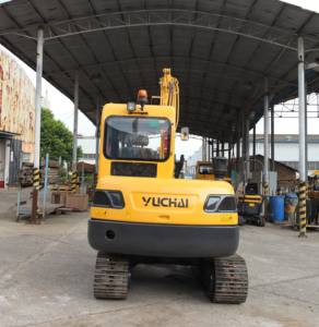 China Hoge Kwaliteit Rupsgraafmachine <span class=keywords><strong>YC55</strong></span>-<span class=keywords><strong>8</strong></span> Met 0,22 M ³ Bakcapaciteit - Product Image 3