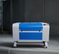 Machine de gravure et de découpe au laser CO2 6090 pour acrylique, bois, cuir, tissu, caoutchouc, graveur laser CNC, équipement de découpe non métallique