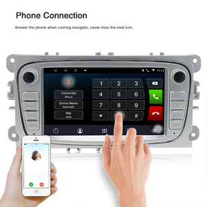 7 inch <span class=keywords><strong>2</strong></span> <span class=keywords><strong>din</strong></span> GPS Xe đa phương tiện Máy nghe nhạc AM /FM Đài phát thanh Wifi autoradio Android gương liên kết xe DVD <span class=keywords><strong>Player</strong></span> đài phát thanh cho FORD FOCUS - Product Image 4