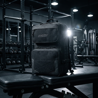 Tas Ransel Taktis LAMGOYI Custom, Tas Gym Multifungsi, Tas Olahraga Pria, Tas Ransel Latihan Kebugaran Wolf Pack