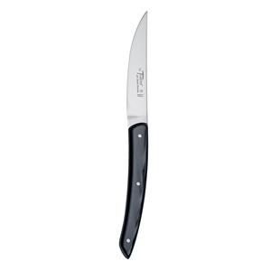 Cuchillo para carne Le Thiers con mango de cuerno negro - Product Image 1