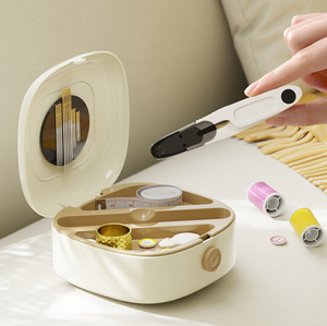 Kit de <span class=keywords><strong>couture</strong></span> magnétique mini portable <span class=keywords><strong>pour</strong></span> le voyage - Ensemble complet d'aiguilles et de fils avec fournitures de <span class=keywords><strong>couture</strong></span> <span class=keywords><strong>pour</strong></span> adultes débutants, matériel textile - Product Image 2